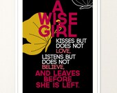 Typography Poster Girl Bedroom Quote Women Quote Inspirational Quote Cure Quote Love Quote Digital Print Marilyn Monroe Butterfly