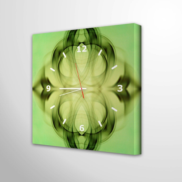 wall clock canvas retro art decoration unique modern kitchen bedroom livingroom clock UHR007