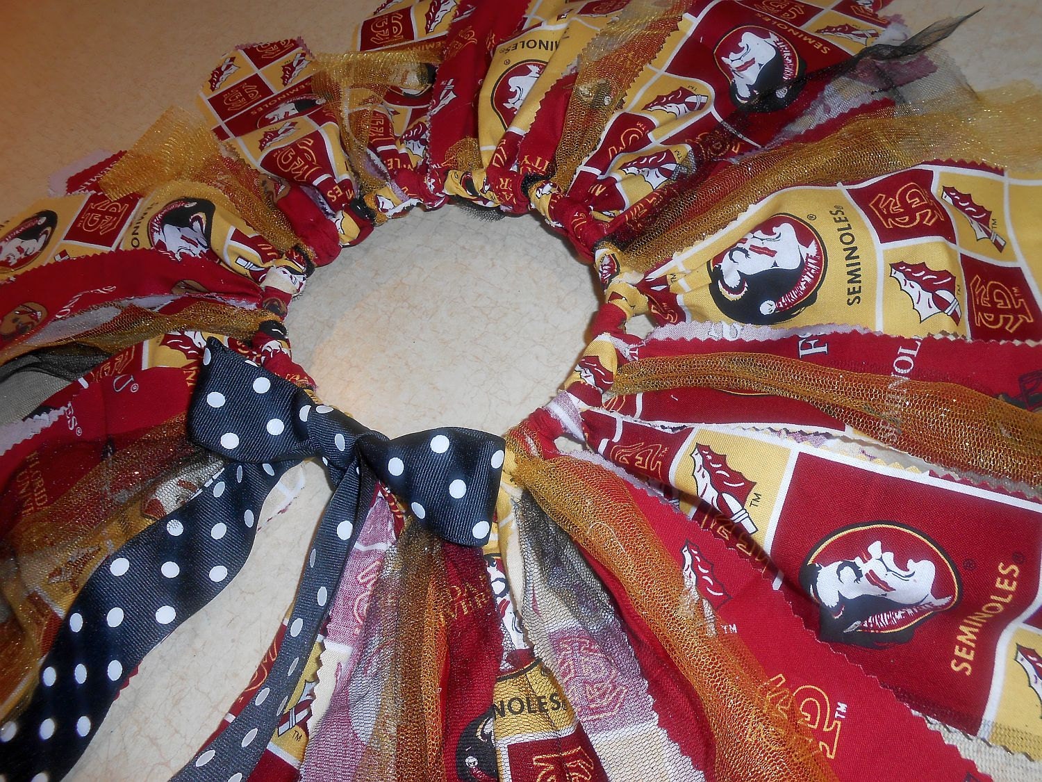 Nole Pride - FSU Tulle and Fabric tutu