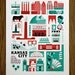 Kansas City Landmark Screen Print