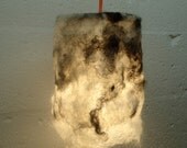 Jacob 6: felted wool light shades - hand made in Scotland