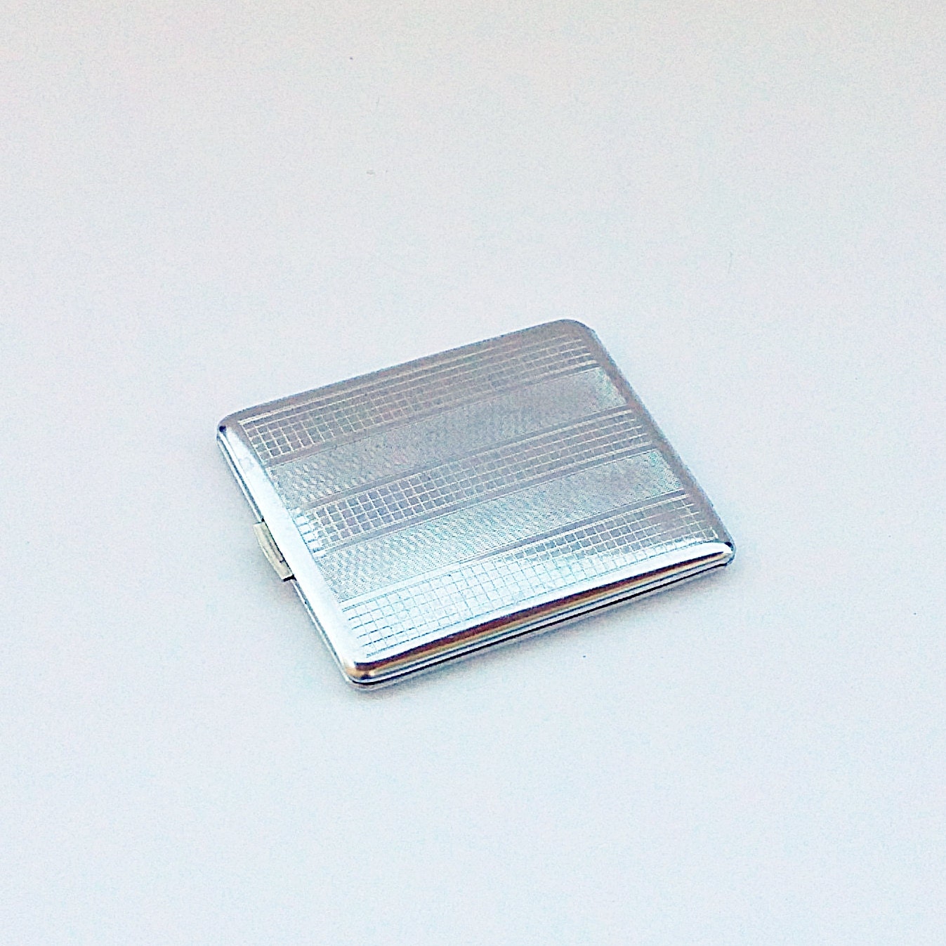 Vintage metal cigarette case