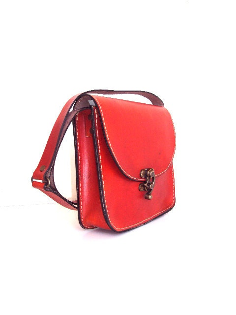 Orange Messenger Bag ,Medium Size ,Shoulder Bag ,for her ,women ,mothers day gift ,for mom ,100% handmade ,MADE TO ORDER - ammaciyo