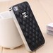 iPhone 4 4S 5 Galaxy S3 Luxury Black Chanel Leather Case USA