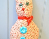 Easter Decor, Easter Bunny, Child's Bedroom Decor, Handmade Vintage