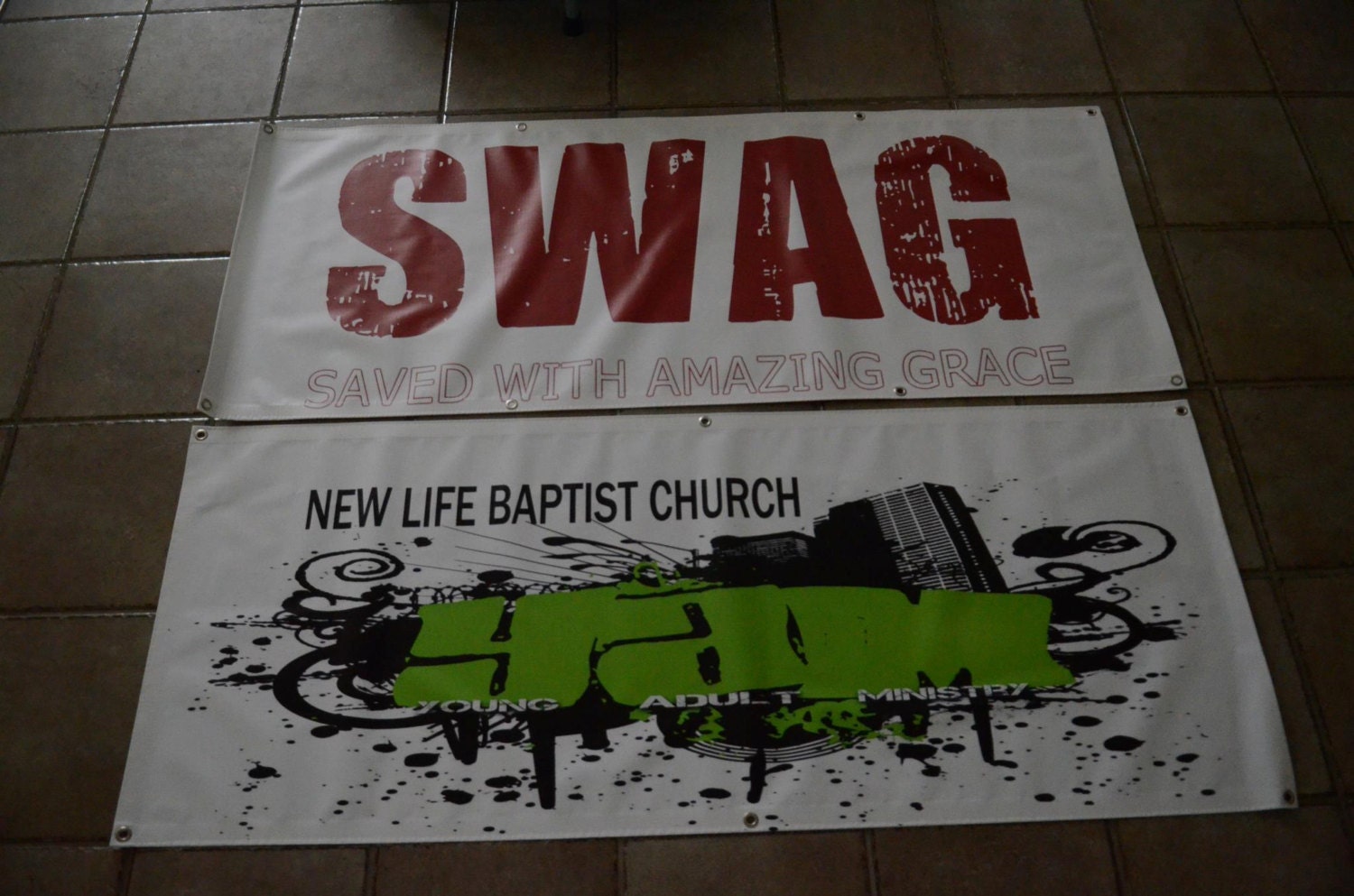 2x5 Standard Size Vinyl Banner - Full Color