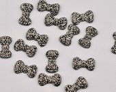 Rhinestone Bow Flatback Phone Deco Cabochon