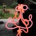 Handmade Neon Chandelier by StudioGlow