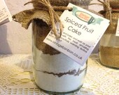 Spiced Fruit Cake - Mix and Bake Recipe Jar - Gourmet Gift