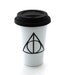 Harry Potter travel mug double walled porcelain eco cup with lid