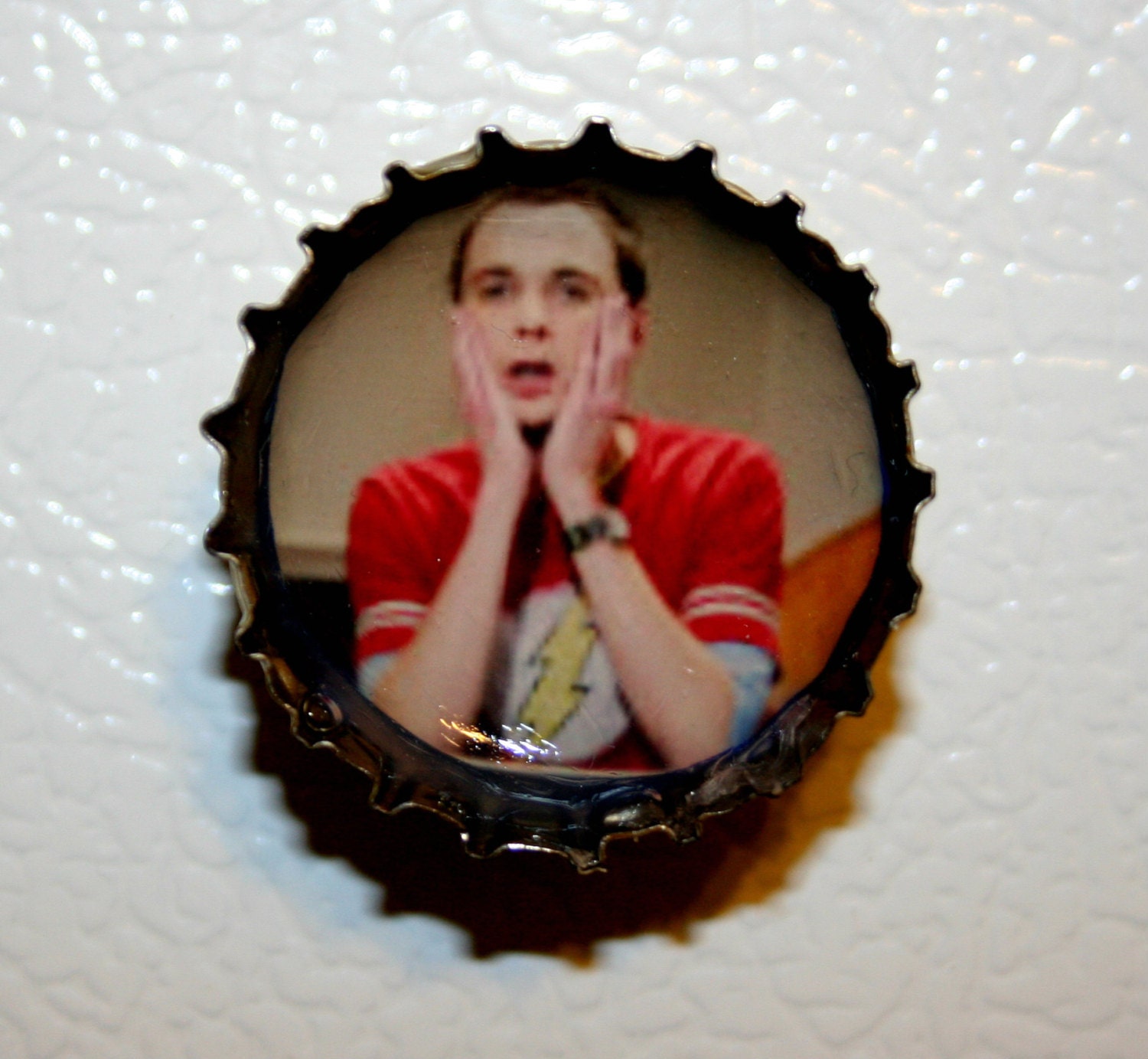 Big Bang Theory "Sheldon" Bottle Cap Magnet