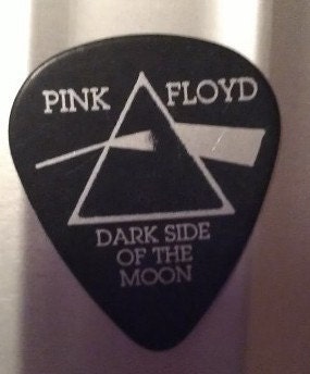 Pink Floyd Dark Side Of The Moon Black Guitar Pick