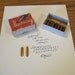 Box of 80 Vintage Stub Dip Pen Nibs -- Calligraphy -- Gold/brass metal