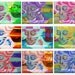 Printable Digital Mixed Media ACEO/Collage Sheet "Sunset"