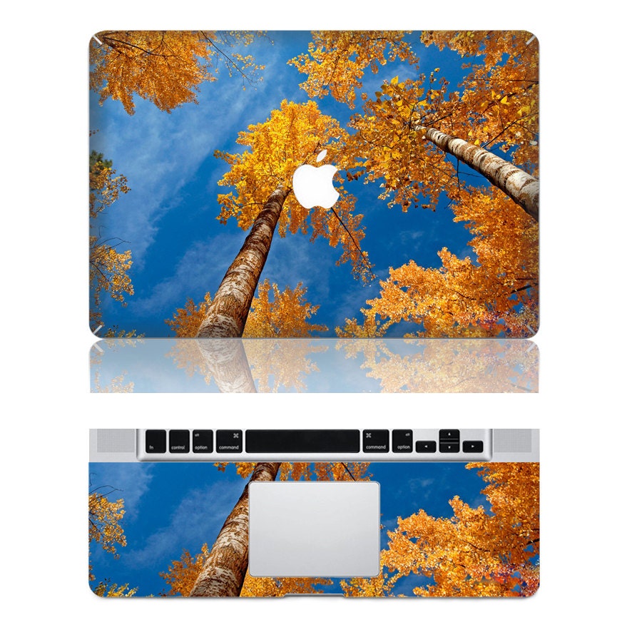 The Birch Tree -- Mac Protection Decal Mac Full-cover Decal Laptop Art Decal Skin Sticker Cover for Apple Macbook Pro/ Macbook Air/ iPad2