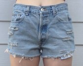Vintage high waisted cutoffs
