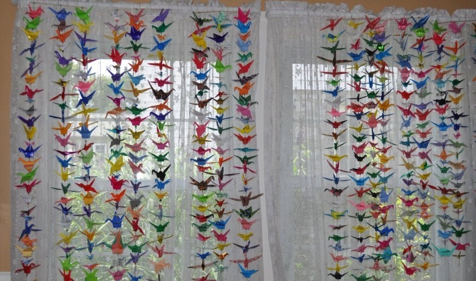 Origami Crane Mobile