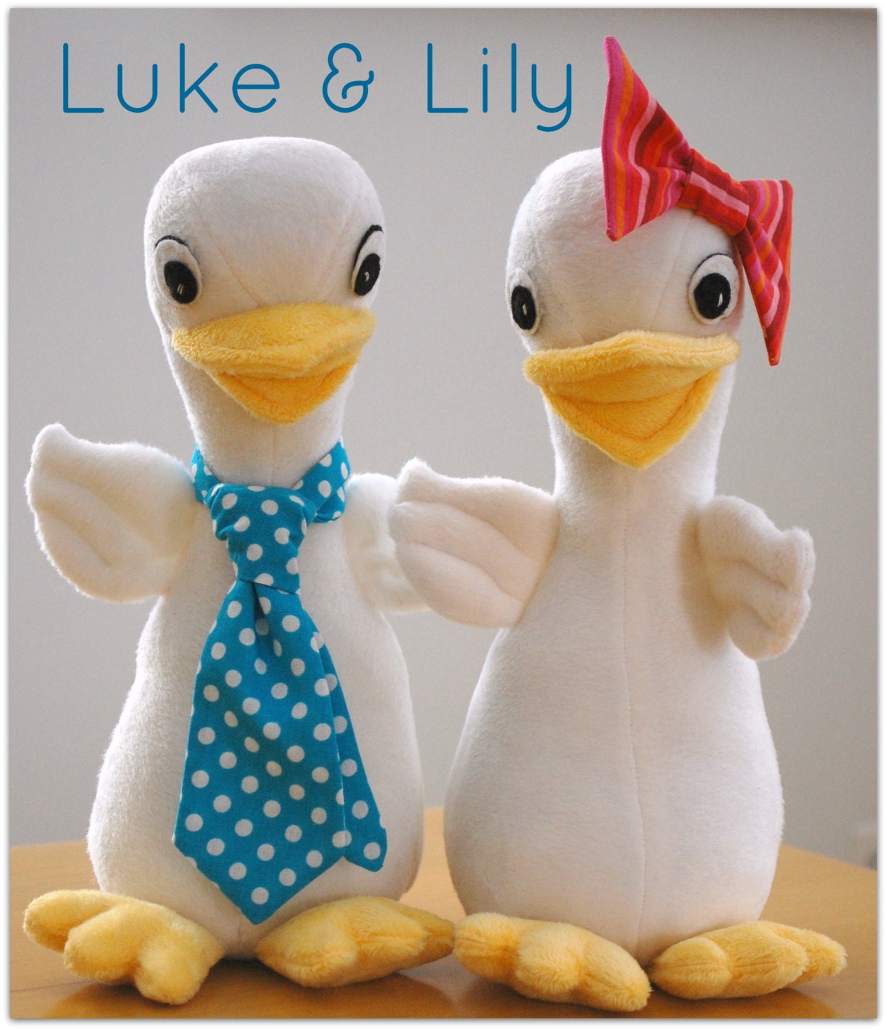 plush duck sewing pattern