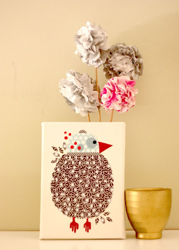 Birds on Canvas. Bird 02