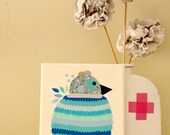Birds on Canvas. Bird 04