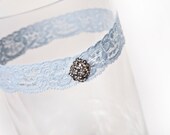 Blue Garter - Something Blue Wedding Garter