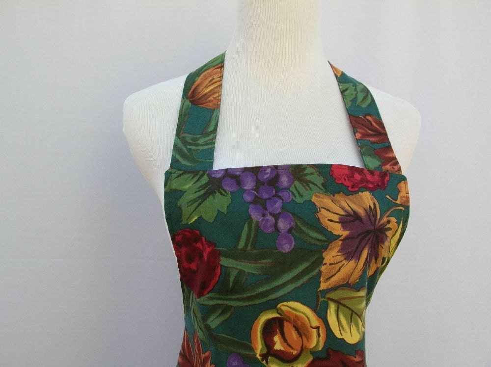 Womans Apron With  Flirty Ruffle Skirt