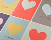 3"x 4" Printable You Are Here Notes by Studio Pebbles