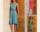 Wrap dress pattern Womans Day collection sewing pattern McCalls M5379 Bust 36 to 42