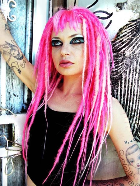 Dreadlock Wig tutorial, DIY dread locks Big Cosplay Festival Hair tute class, by Hair Nurse Lana Guerra Crude Things