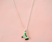 Retro Roller Skate Necklace