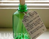 Cut Grass - Reed Diffuser Set with Antique Green Glass