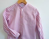 Mandarin collar formal shirt, long sleeves, ready to ship, size 5
