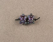 EVOLVING - Studded Kalypso Pair - Lampwork Glass Beads by Shani Barrett SRA