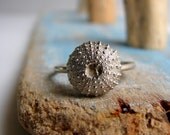 Sea Urchin Ring Engagement Ring