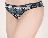 Cotton panties in tribal print // New Lingerie Collection SS13