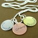 Doctor Who Allons-y Fantastic Geronimo Necklace - Hand Stamped Doctor Who Necklace
