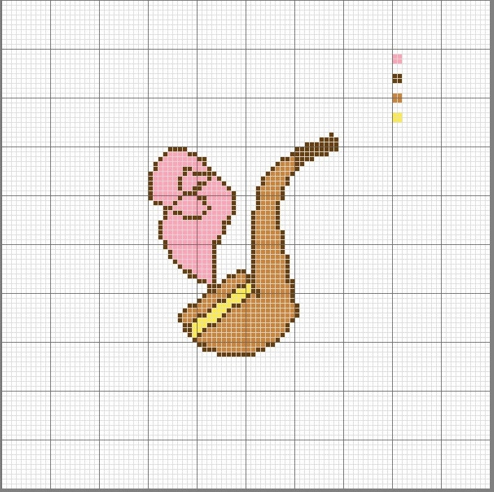 Cross Stitch Pattern PDF - Pipe