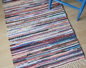 POTPOURRI -- Hand-woven rug in mixed colors