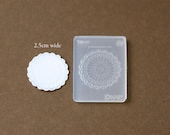 Doily Mold - Round Silicone Lace Mold
