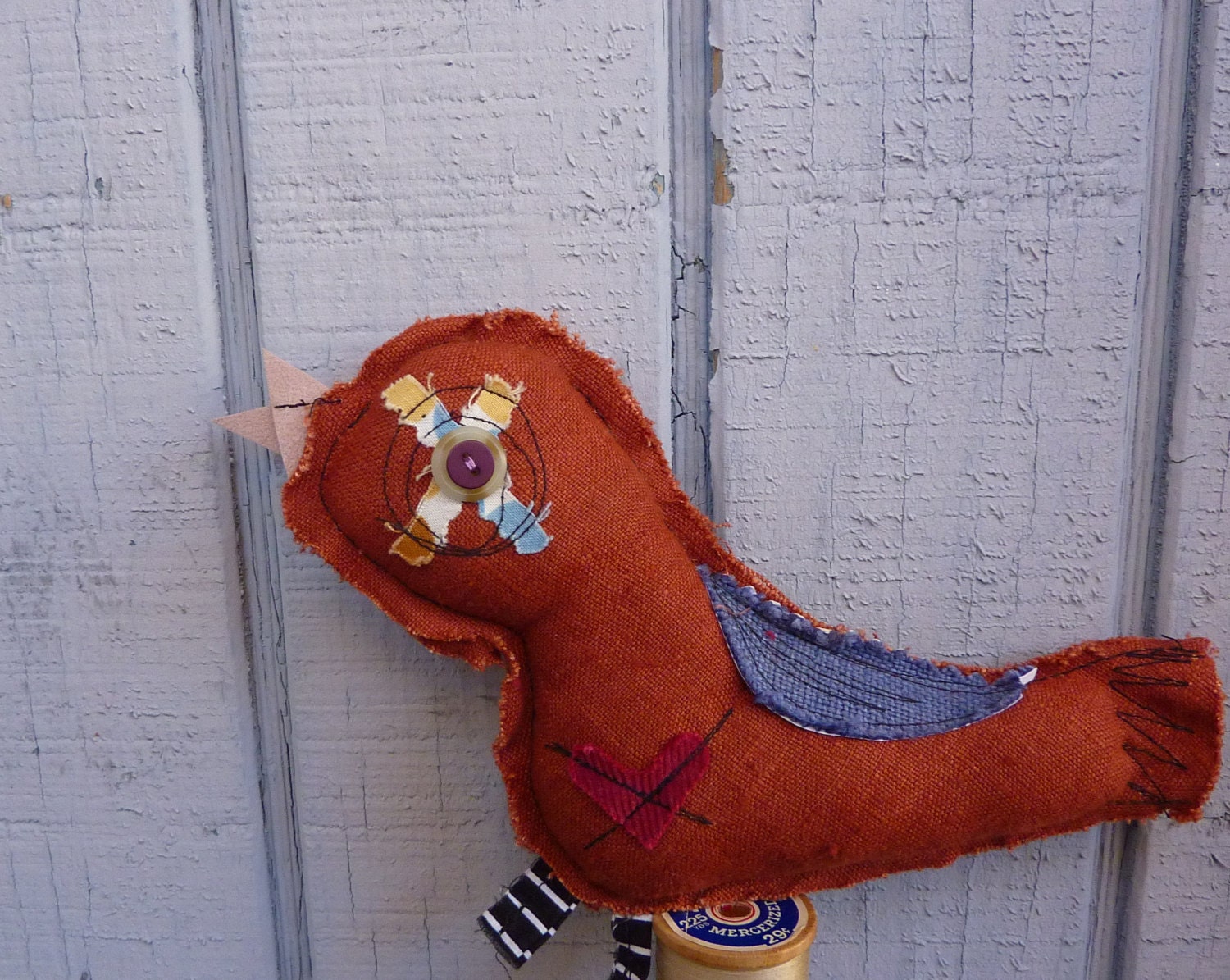preCARIous Plush Art Doll - Little Bird Two