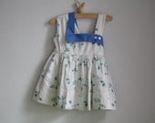 Vintage 50's Summer Bluebell Dress
