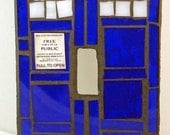 Doctor Who TARDIS Mosaic Light Switch Plate Cover