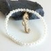 Seahorse and Pearls Summer Chic Bracelet