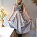 40s Dress // Vintage 1940s Sassy Secretary Dress S