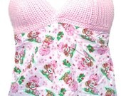 Strawberry Shortcake Halter Top - CLEARANCE, Ready to ship