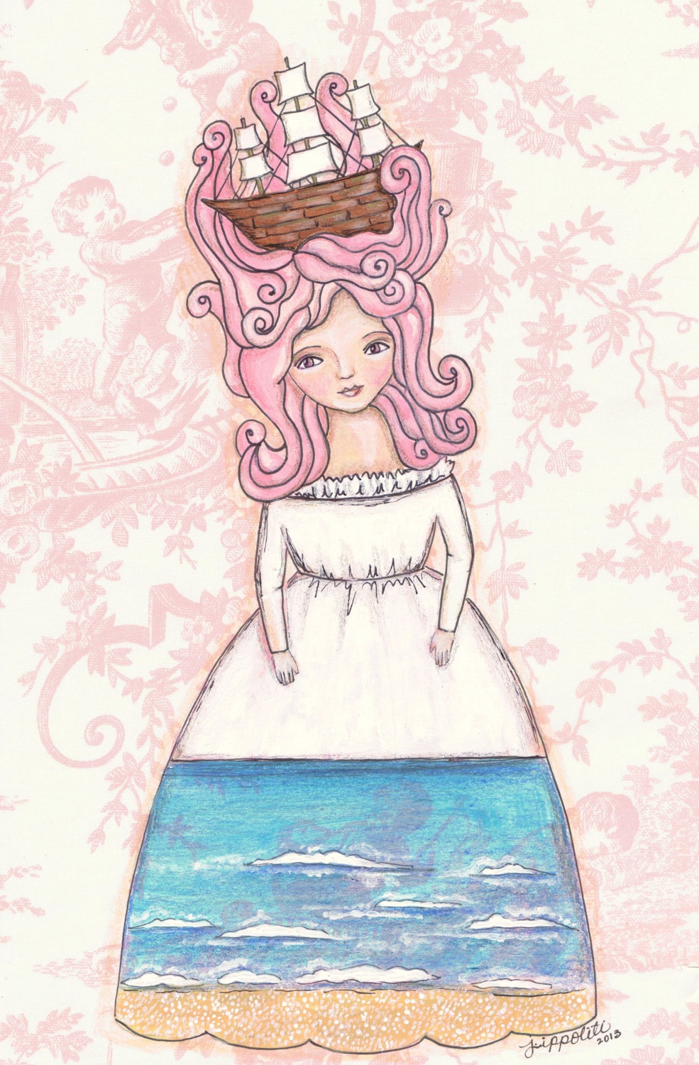 My Ship Has Come In... Fine Art Print
