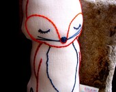 Farrah Fox - Soft animal/ Plush toy/Nursery Decor-FREE WORLDWIDE SHIPPING