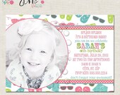 Splish Splash- Custom Birthday Pool Party Invitation