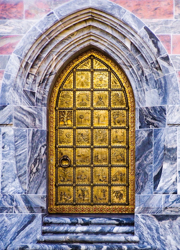 Brass Door of  Historic Bok Tower Fine Art Photograph