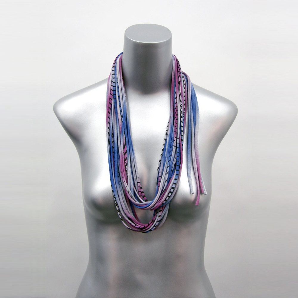womens necklace royal blue scarf saphire summer fashion fall  Spring Scarf Summer Christmasinjuly CIJ